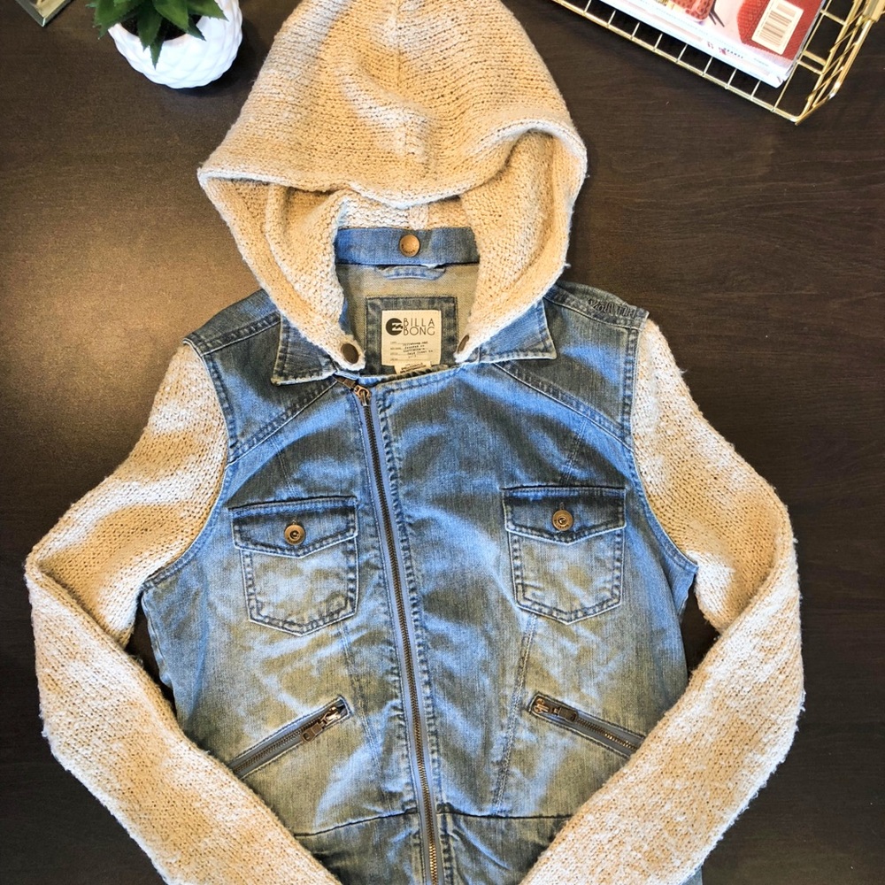 BILLABONG JEAN & COTTON JACKET